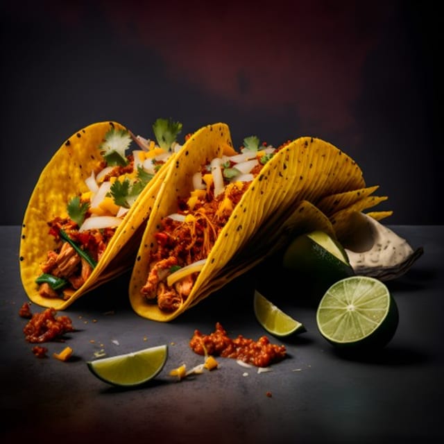 Pastor (Pork) Taco.