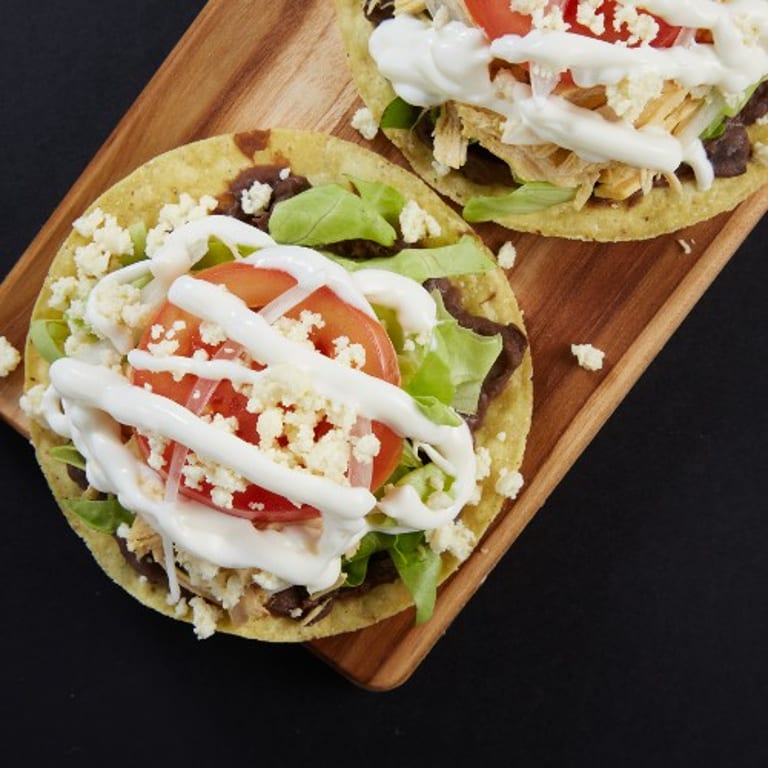Tostadas that burst with flavor